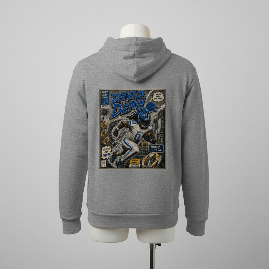 Jahmyr Gibbs is Sonic Fantasy Football Hoodie — Version 3