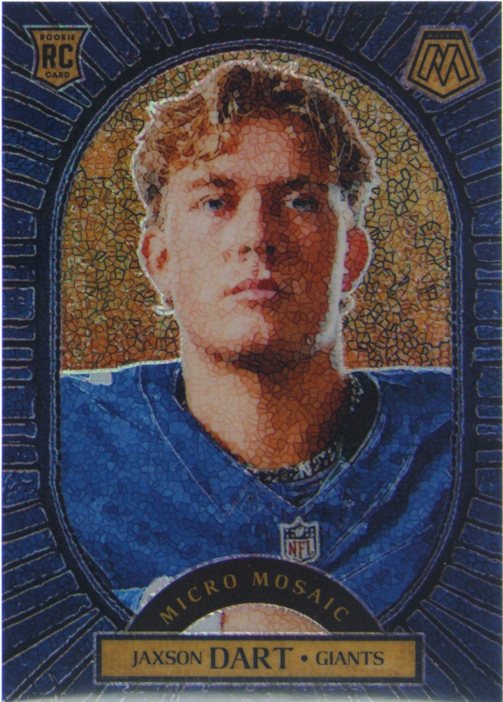2025 Panini Mosaic - Micro Mosaic Jaxson Dart #6 (RC)
