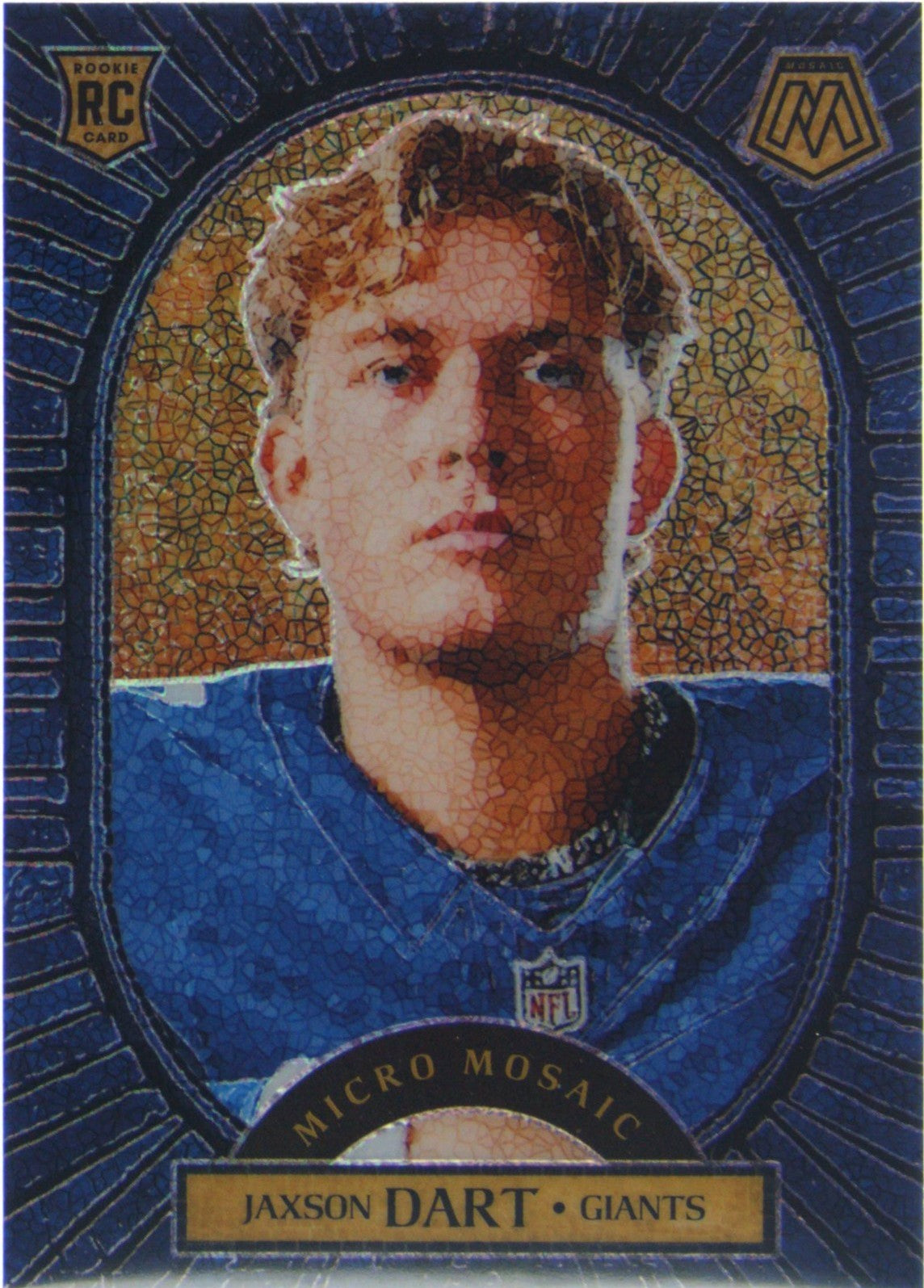 2025 Panini Mosaic - Micro Mosaic Jaxson Dart #6 (RC)