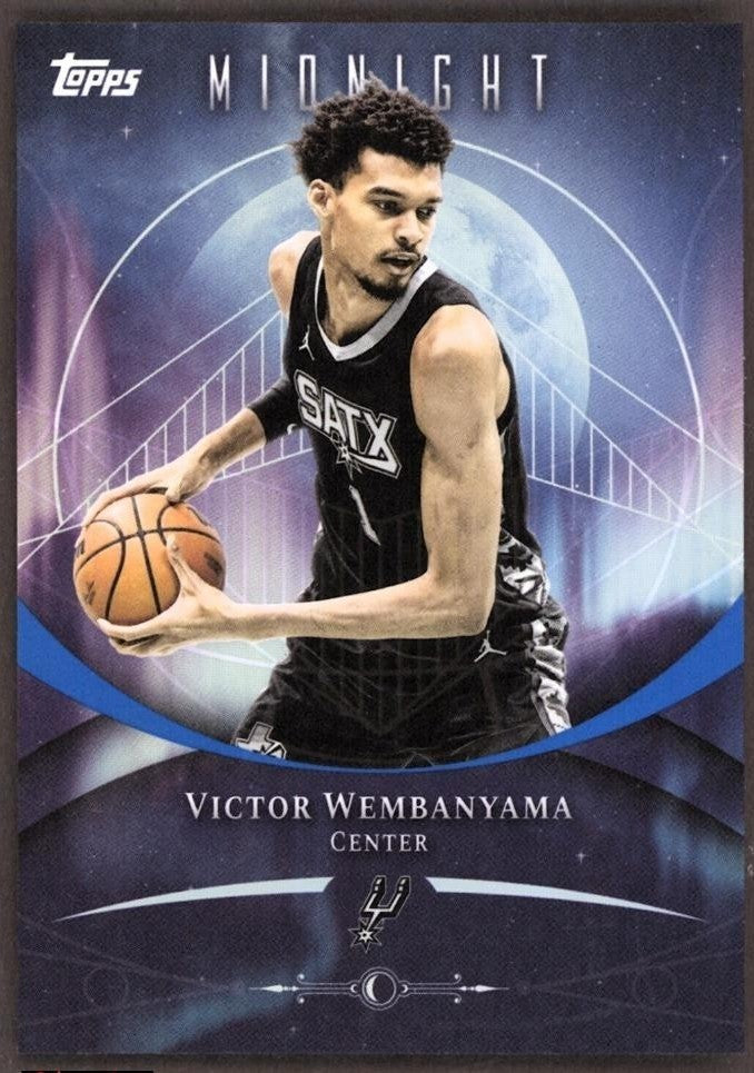2025-26 Topps Midnight - Victor Wembanyama #41/75