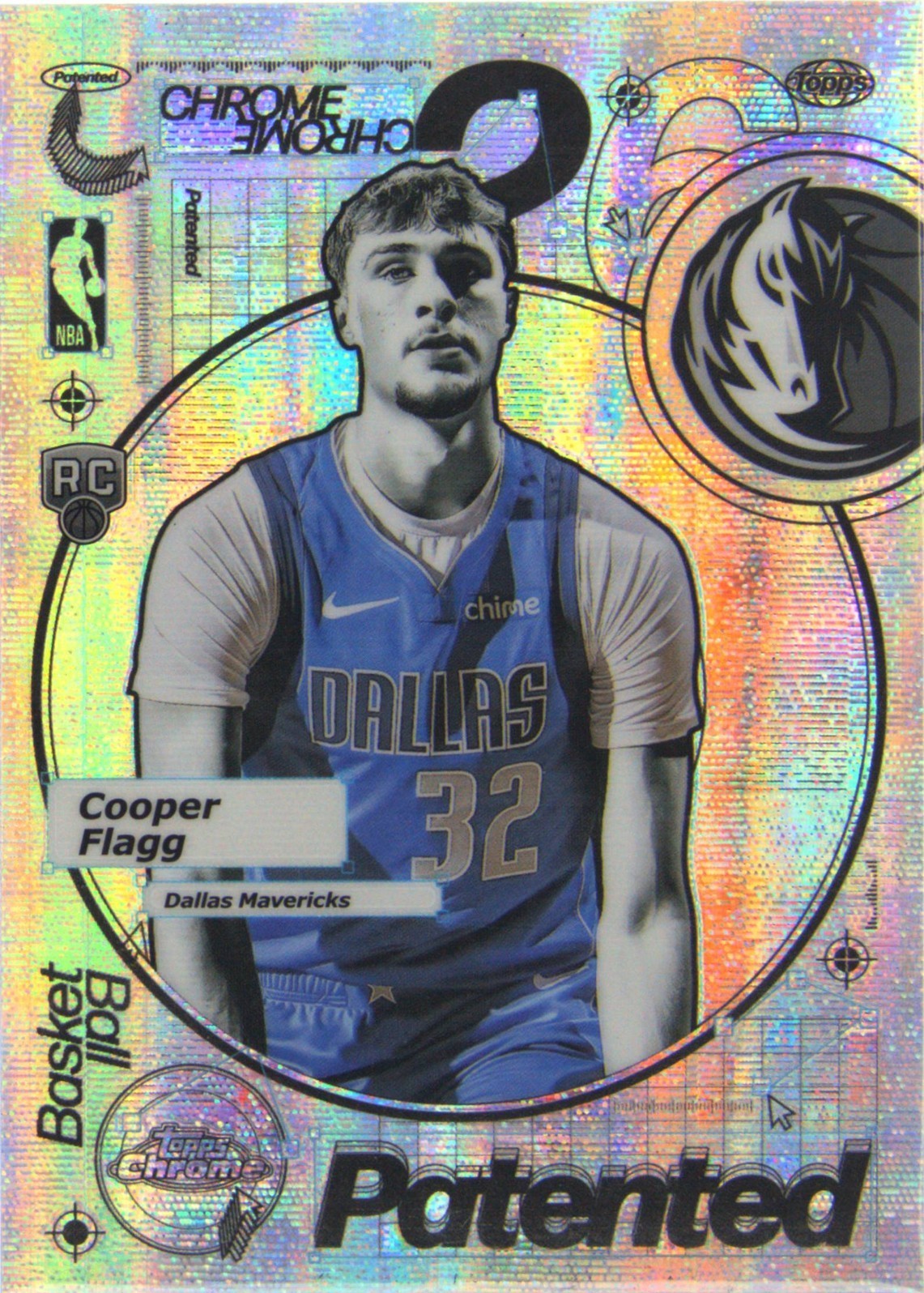 2025-26 Topps Chrome - Patented Cooper Flagg #PD-16 (RC)
